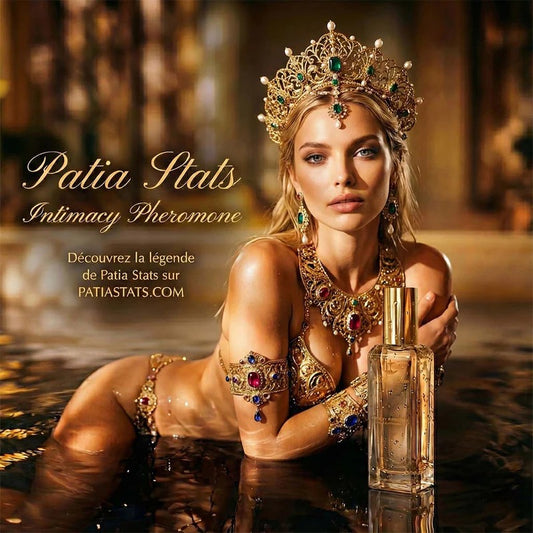 Patia Stats® Intimacy Pheromones Perfume for Women | Attraction DNA‑Infused Formula | Eau de Parfum 20 ml