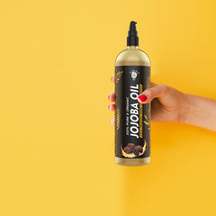 YogaManLab® Best Jojoba Oil 100% Pure & Organic Cold Pressed Oil | Promotes Hair Growth & Skin Moisturizing (200ml)