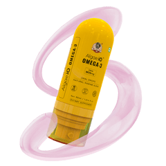 YogaManLab® AlgaeIQ Omega-3 with 800mg DHA | Plant Based, Vegan & Natural | For Improving Heart, Brain, Hair, Skin, Joint & Eye Health | Higest Absorption Formula | 30 Days Pack