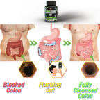 YogaManLab® STOMACH CLEANSER - Probiotic Detox & Flatter Belly Ayurvedic Supplement | 14-Days Program To Remove Constipation & Toxins | 100% Natural with Probiotics