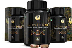 YogaManLab® Growth DNA - Ayurvedic Height Increaser Program | Growth Plate Activator | Guaranteed Results Formula | 100% Natural