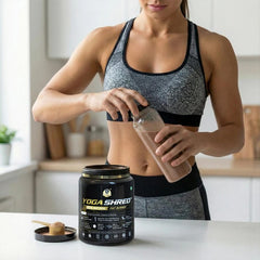 YogaManLab® YOGA SHRED - Burn Fat At-Home Ayurvedic Supplement Powder(Women) | Helps in Weight Loss & Boosting Energy | Ayurvedic & 100% Natural