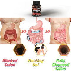 YogaManLab® STOMACH CLEANSER- Extreme Detox Ayurvedic Supplement | For People With Delayed Motion & Hard Stool | 100% Natural