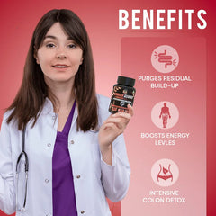 YogaManLab® STOMACH CLEANSER- Extreme Detox Ayurvedic Supplement | For People With Delayed Motion & Hard Stool | 100% Natural