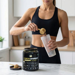 YogaManLab® YOGA SHRED - Burn Fat At-Home Ayurvedic Supplement Powder(Women) | Helps in Weight Loss & Boosting Energy | Ayurvedic & 100% Natural