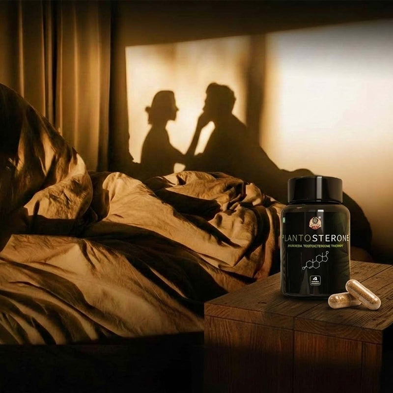 PLANTOSTERONE - Herbal Capsules - Male Drive & Libido Booster | Enhances Bedroom Performance | 100% Natural & Ayurvedic