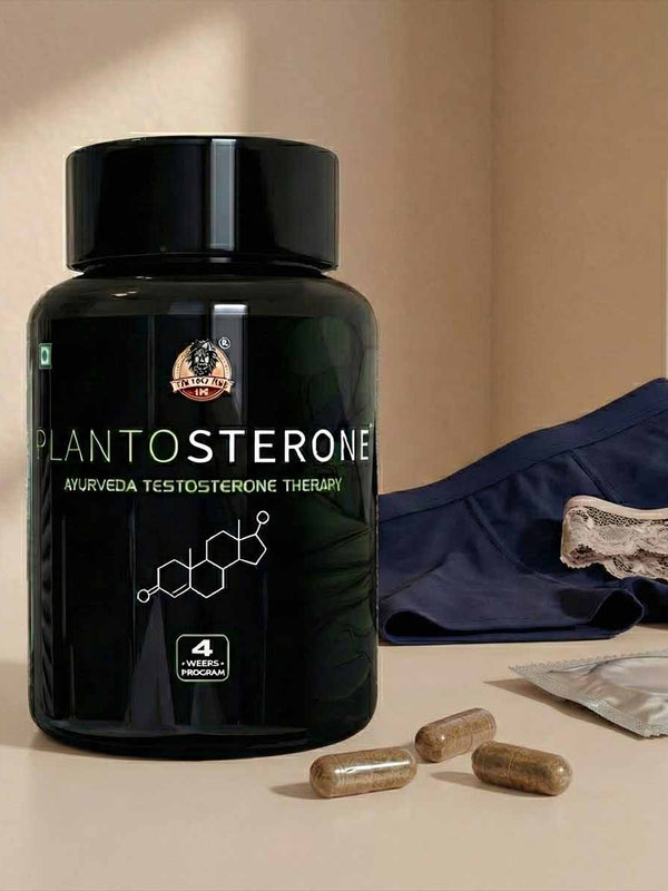 PLANTOSTERONE - Herbal Capsules - Male Drive & Libido Booster | Enhances Bedroom Performance | 100% Natural & Ayurvedic