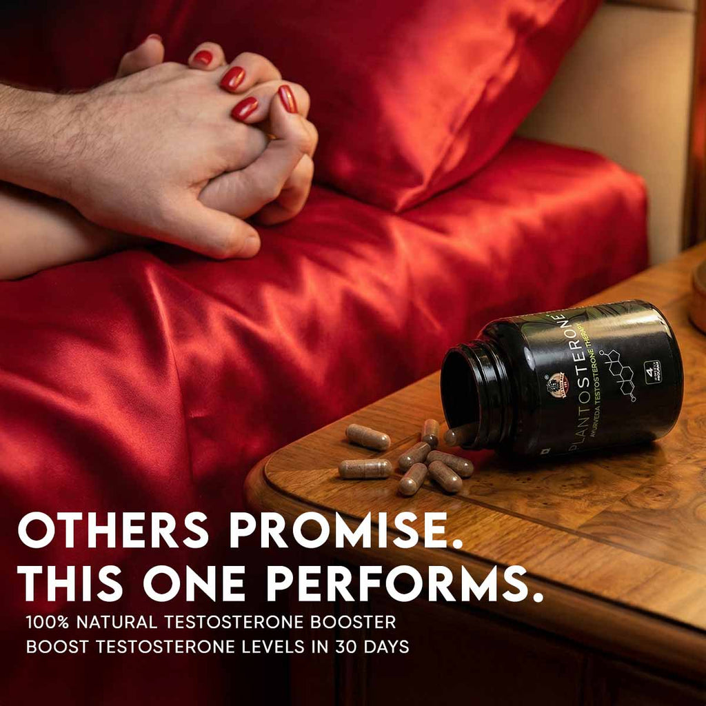 PLANTOSTERONE - Herbal Capsules - Male Drive & Libido Booster | Enhances Bedroom Performance | 100% Natural & Ayurvedic