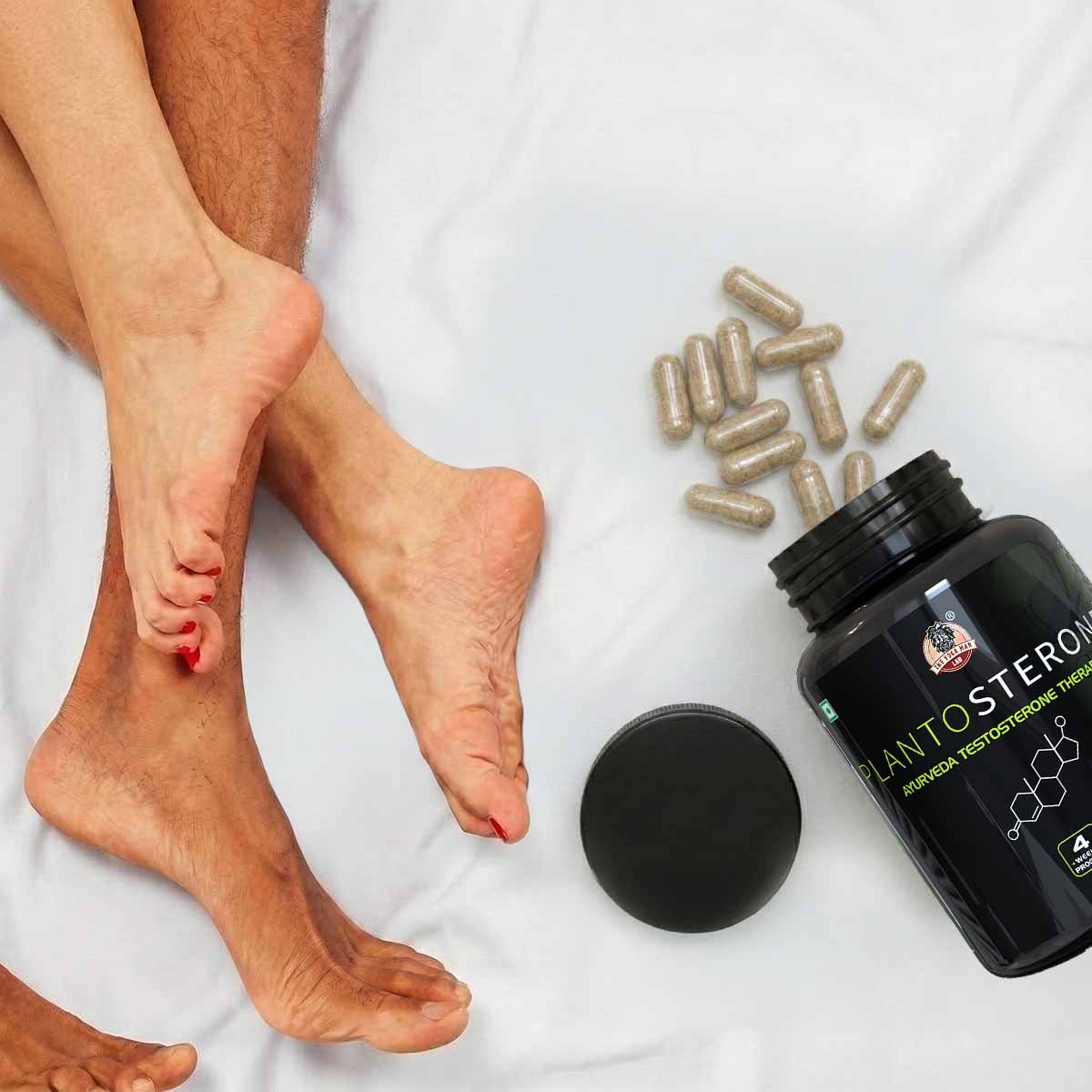 PLANTOSTERONE - Herbal Capsules - Male Drive & Libido Booster | Enhances Bedroom Performance | 100% Natural & Ayurvedic