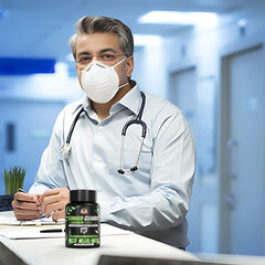 YogaManLab® Stomach Cleanser & Detox Capsules - Constipation Relief | 14-Days Detox Program To Remove Constipation & Toxins | 100% Natural with Probiotics