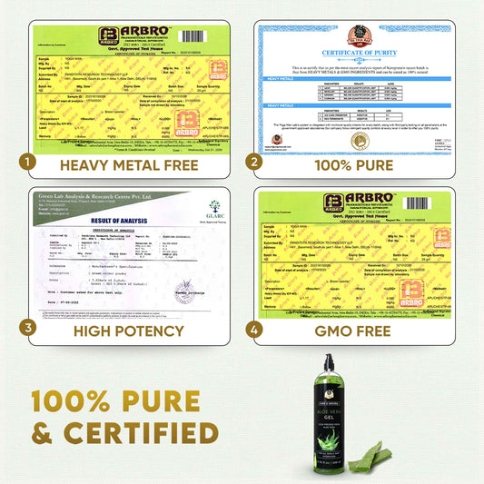 YogaManLab® Aloe Vera Gel – Skin & Hair Hydration