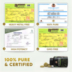YogaManLab® Safed Musli Tablets – Improves Vitality - Lab Certified, Pesticide Free - 30 Tablets