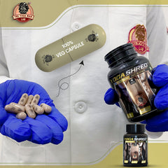 YogaManLab® YOGA SHRED - Home Fat Burner (Women) Ayurvedic Supplement | Thermogenic Weight Burner, Appetite Suppressant & Energy Booster | 100% Natural