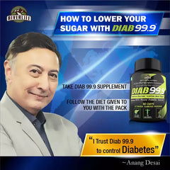 YogaManLab® Diab 99.9 Type-2 Ayurvedic Sugar Reversal Program | Get Free Doctor & Dietitian Reversal Consultation | 100% Natural