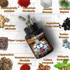 YogaManLab® PLANTOSTERONE - Ayurvedic Muscle Builder & Testosterone Booster | Helps Increase Muscle Size & Body Weight| 100% Natural