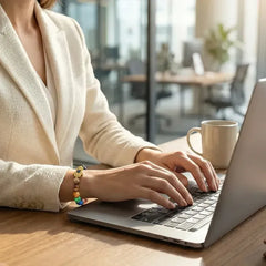 Ancient Yantra - Tiger Eye Stone Chakra Yantra - For Women