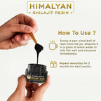 YogaManLab® Himalayan Shilajit Resin Gold | High Fulvic Acid & 87 Trace Minerals | Lab Certified, 100% Natural | 10gm Pack