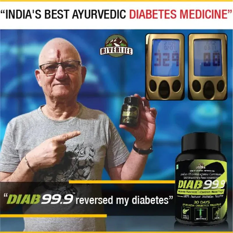 YogaManLab® Diab 99.9 Type-2 Ayurvedic Sugar Reversal Program | Get Free Doctor & Dietitian Reversal Consultation | 100% Natural