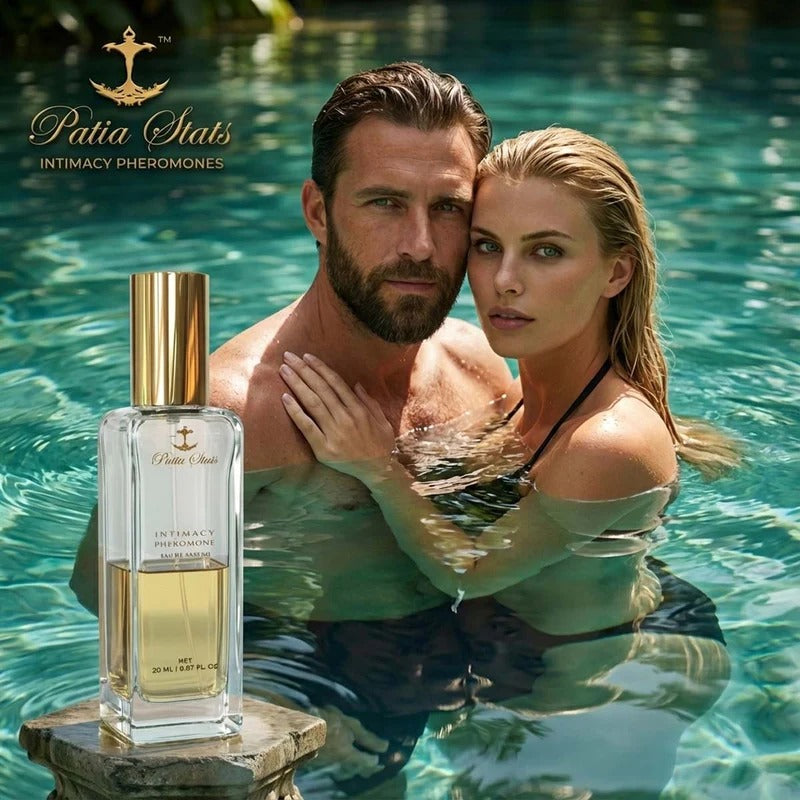 Patia Stats® Intimacy Pheromones Perfume For Men | Attraction DNA Infused Formula | Eau De Parfum 20ml