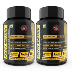 YogaManLab® PILES MATRIX Vein Restore Ayurvedic Medicine | Stops Bleeding, Relieves Pain & Itching | 100% Natural