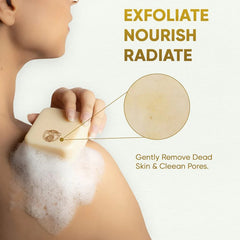 YogaManLab® Glutathione Skin Whitening Kojic Acid Soap | Makes Skin Bright & Glowing | Glutathione, Chandan, Haldi, Kesar, Sandal Wood and Saffron Soap | For Men & Women Skin