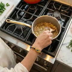 Ancient Yantra - Tiger Eye Stone Chakra Yantra - For Women