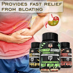 YogaManLab® STOMACH CLEANSER KIT- Extreme Purge + Intestine Detox + Daily Fiber Cleanse (3 Ayurvedic Supplements) | Probiotic Soluble Fiber Formula For Smooth Bowel Movement | 100% Natural