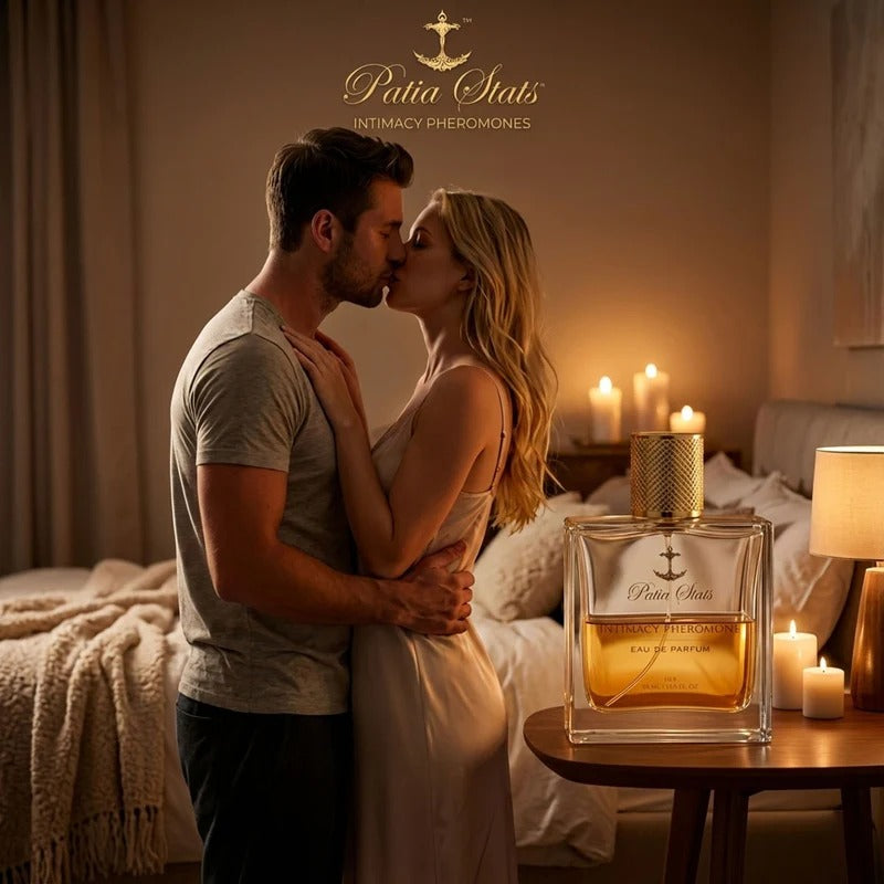 Patia Stats® Intimacy Pheromones Perfume | Attraction DNA Infused Formula | Eau De Parfum 50ml