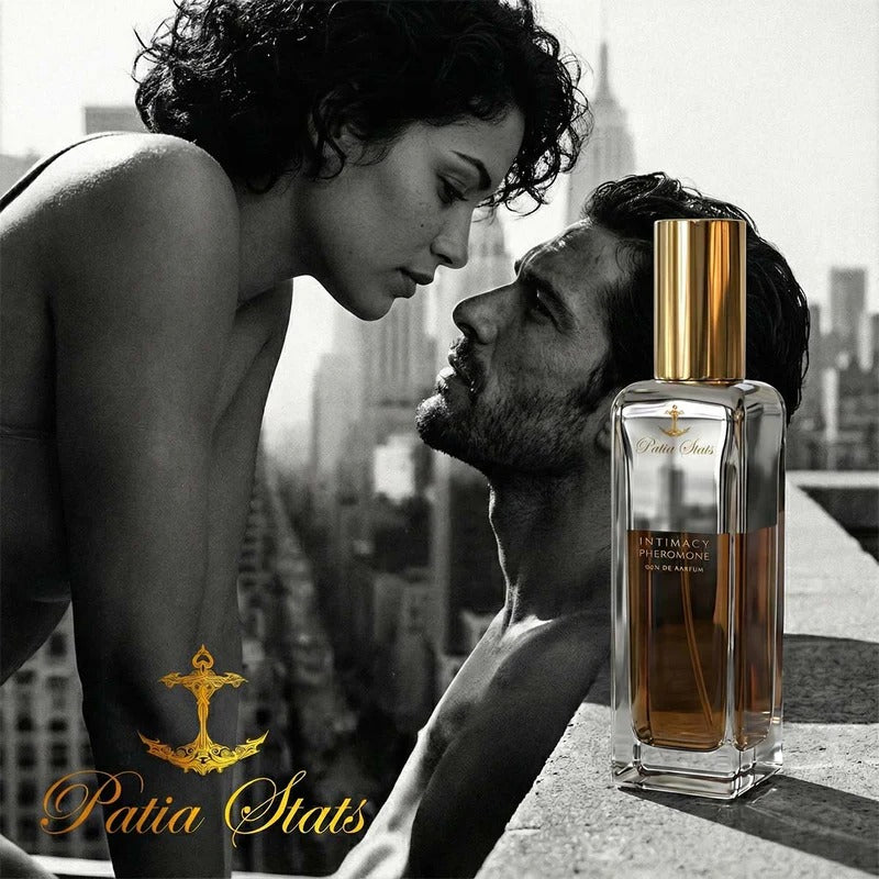 Patia Stats® Intimacy Pheromones Perfume For Men | Attraction DNA Infused Formula | Eau De Parfum 20ml