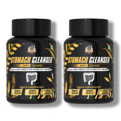 YogaManLab® STOMACH CLEANSER Daily Cleanse Ayurvedic Supplement | Probiotic Soluble Fiber For Smooth Morning Bowel Movement & Constipation Prevention | 100% Natural