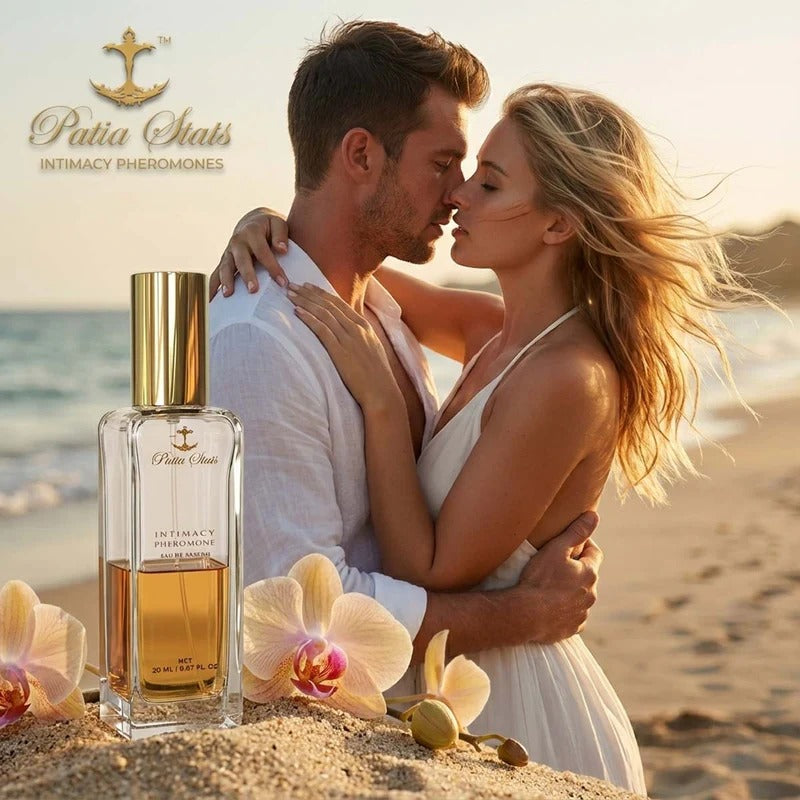 Patia Stats® Intimacy Pheromones Perfume For Men | Attraction DNA Infused Formula | Eau De Parfum 20ml