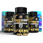 YogaManLab® STOMACH CLEANSER Daily Cleanse Ayurvedic Supplement | Probiotic Soluble Fiber For Smooth Morning Bowel Movement & Constipation Prevention | 100% Natural