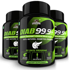 YogaManLab® DIAB 99.9+ Type-2 Diabetes Ayurvedic Medicine | 100% Natural