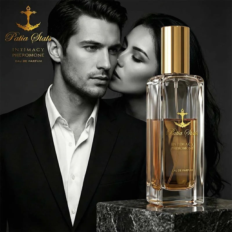 Patia Stats® Intimacy Pheromones Perfume for Men | 4 Signature Scents | Attraction DNA-Infused Eau de Parfum