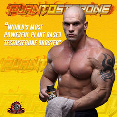 YogaManLab® PLANTOSTERONE - Ayurvedic Muscle Builder & Testosterone Booster | Helps Increase Muscle Size & Body Weight| 100% Natural