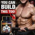YogaManLab® PLANTOSTERONE - Ayurvedic Muscle Builder & Testosterone Booster | Helps Increase Muscle Size & Body Weight| 100% Natural