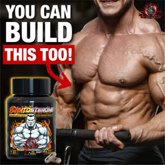 YogaManLab® PLANTOSTERONE - Ayurvedic Muscle Builder & Testosterone Booster | Helps Increase Muscle Size & Body Weight| 100% Natural