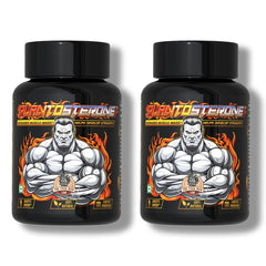 YogaManLab® PLANTOSTERONE - Ayurvedic Muscle Builder & Testosterone Booster | Helps Increase Muscle Size & Body Weight| 100% Natural