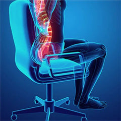 YogaManLab® Posture Corrector Belt - Back Pain, Hips Pain, Sciatica Pain - Corrects Hump Back