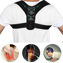 YogaManLab® Posture Corrector Belt - Back Pain, Hips Pain, Sciatica Pain - Corrects Hump Back