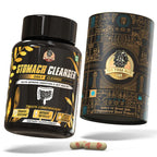 YogaManLab® STOMACH CLEANSER Daily Cleanse Ayurvedic Supplement | Probiotic Soluble Fiber For Smooth Morning Bowel Movement & Constipation Prevention | 100% Natural