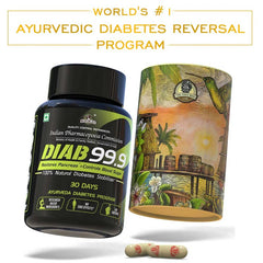 YogaManLab® DIAB 99.9+ Type-2 Diabetes Ayurvedic Medicine | 100% Natural