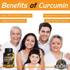 YogaManLab® Ayurvedic Turmeric Curcumin With Raw Turmeric, 95% Curcuminoids and Black Pepper | For Joint & Healthy Inflammatory Support | 100% Natural & Indian