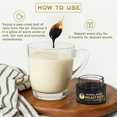 YogaManLab® Himalayan Shilajit Resin Gold Grade | High Fulvic Acid & 87 Trace Minerals | Lab Certified, 100% Natural | 20gm Pack